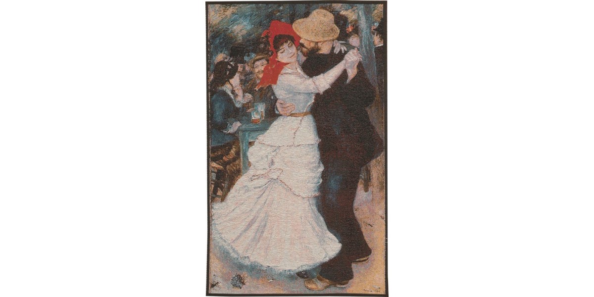 Gobelín Tapisserie Danse a Bougival, Pierre-Auguste Renoir Gobelín Tapisserie Danse a Bougival, Pierre-Auguste Renoir